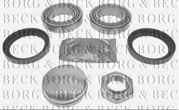 BWK492 Borg&beck rolamento de cubo dianteiro