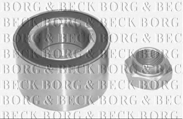 BWK467 Borg&beck rolamento de cubo dianteiro