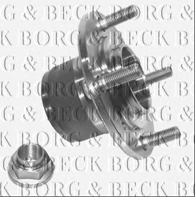 BWK462 Borg&beck cubo traseiro