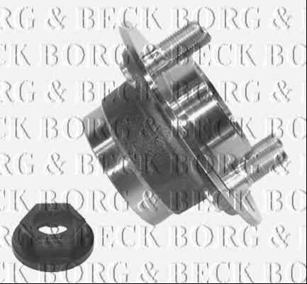 BWK472 Borg&beck cubo traseiro