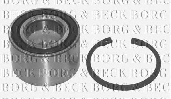 BWK323 Borg&beck rolamento de cubo traseiro