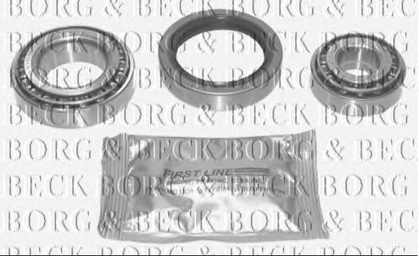 BWK332 Borg&beck rolamento de cubo dianteiro