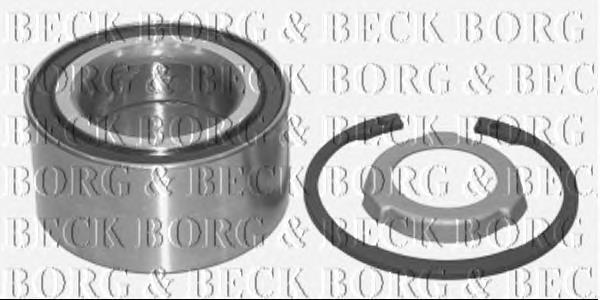 BWK325 Borg&beck rolamento de cubo traseiro