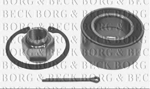 BWK328 Borg&beck rolamento de cubo dianteiro