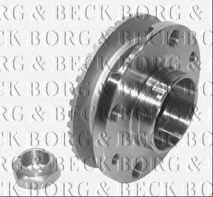 Cubo traseiro BWK392 Borg&beck