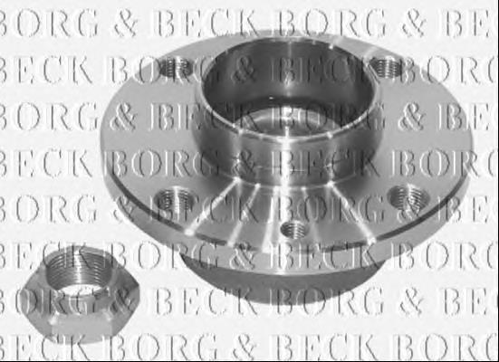 BWK391 Borg&beck cubo traseiro