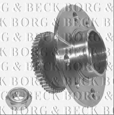 Rolamento de cubo traseiro BWK373 Borg&beck