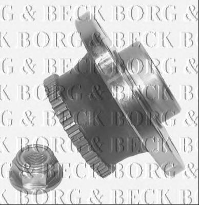 Cubo traseiro BWK643 Borg&beck