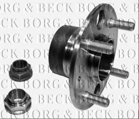 Cubo traseiro BWK652 Borg&beck