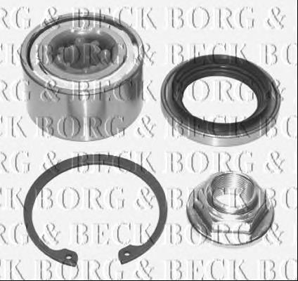 BWK690 Borg&beck rolamento de cubo dianteiro