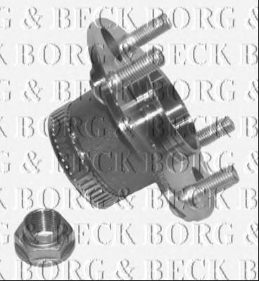 Cubo traseiro BWK536 Borg&beck