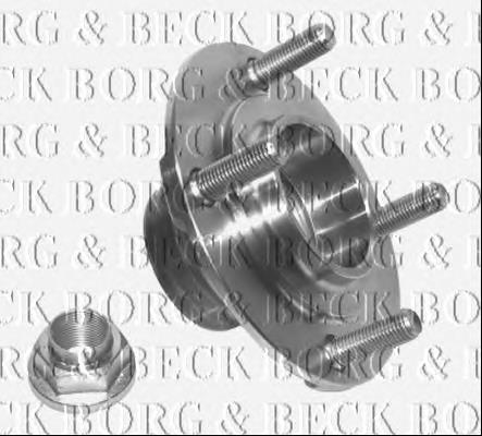 BWK537 Borg&beck cubo traseiro