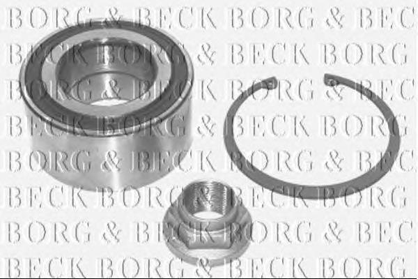 Rolamento de cubo dianteiro BWK535 Borg&beck
