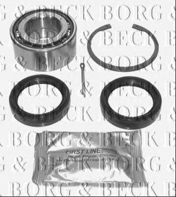 BWK539 Borg&beck rolamento de cubo dianteiro