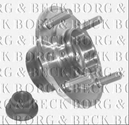 BWK584 Borg&beck cubo traseiro