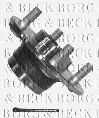 BWK599 Borg&beck cubo traseiro