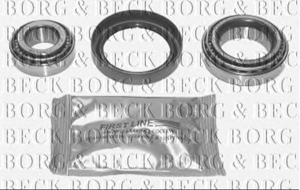BWK571 Borg&beck rolamento de cubo dianteiro