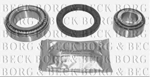 BWK575 Borg&beck rolamento de cubo dianteiro