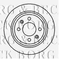 8503710 Brembo disco do freio traseiro