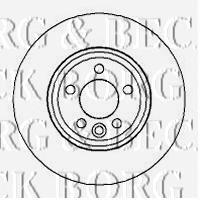 Передние тормозные диски BBD4130 Borg&beck