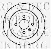 Тормозные диски BBD4187 Borg&beck