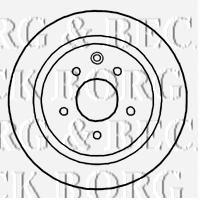 Тормозные диски BBD4670 Borg&beck