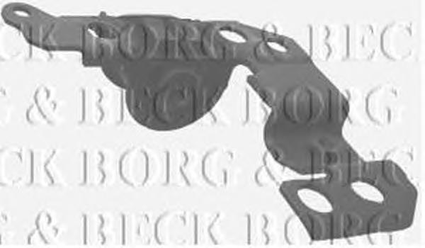 BSK7048 Borg&beck bloco silencioso dianteiro do braço oscilante inferior