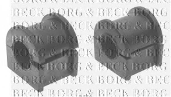 BSK6160K Borg&beck bucha de estabilizador traseiro