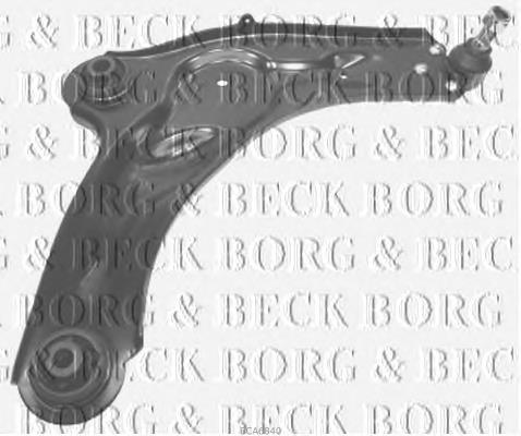 BCA6840 Borg&beck braço oscilante inferior direito de suspensão dianteira