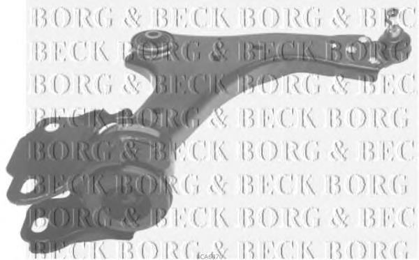 BCA6870 Borg&beck braço oscilante inferior direito de suspensão dianteira