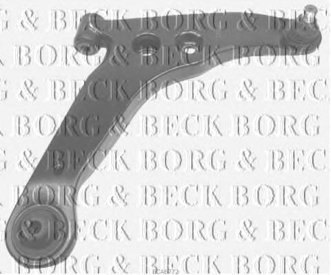 BCA6772 Borg&beck braço oscilante inferior direito de suspensão dianteira