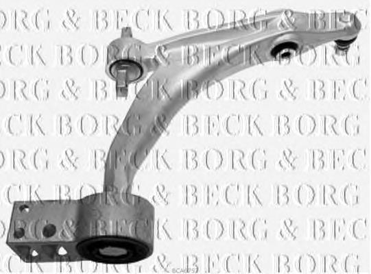 BCA6752 Borg&beck braço oscilante inferior esquerdo de suspensão dianteira