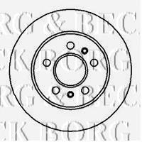Тормозные диски BBD5102 Borg&beck