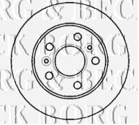 Тормозные диски BBD4299 Borg&beck