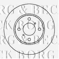 Передние тормозные диски BBD4300 Borg&beck