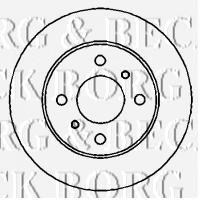 Тормозные диски BBD4295 Borg&beck