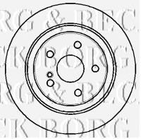 08.9729.11 Brembo disco do freio traseiro