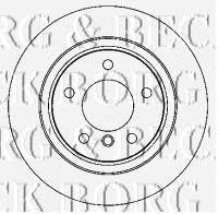 Тормозные диски BBD4619 Borg&beck