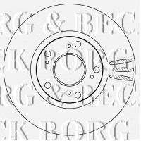 Передние тормозные диски BBD4538 Borg&beck