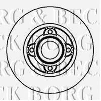 Тормозные диски BBD5934S Borg&beck