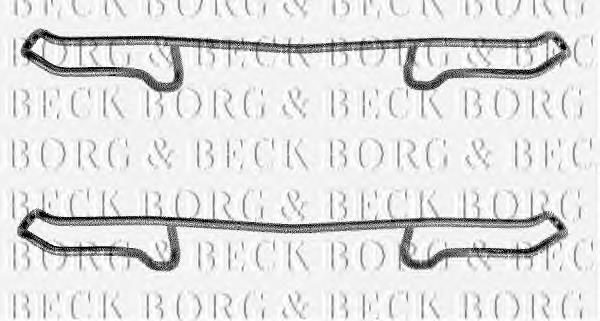 BBK1179 Borg&beck fechadura de mola de suporte