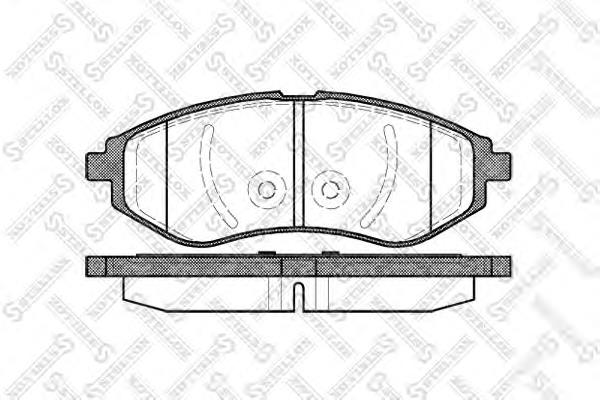 Колодки Stellox 997000SX цена, от 20.59 USD