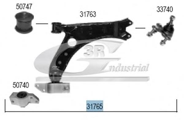 31765 3RG braço oscilante inferior direito de suspensão dianteira