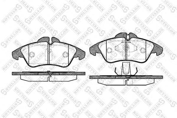 Колодки Stellox 589000BSX цена, от 19.84 USD