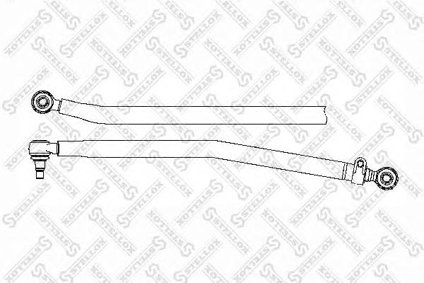 8435035SX Stellox tração de direção de suspensão dianteira longitudinal