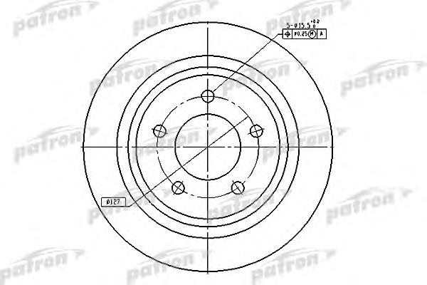 Тормозные диски 4721240AB Chrysler