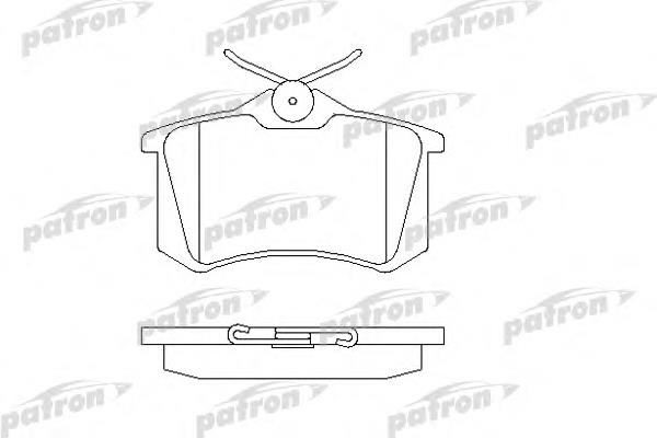 Купить PBP1083 Patron Колодки тормозные задние, дисковые