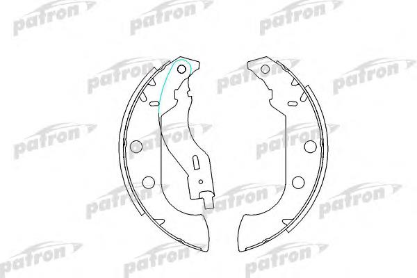 PSP268 Patron Барабанные тормозные колодки