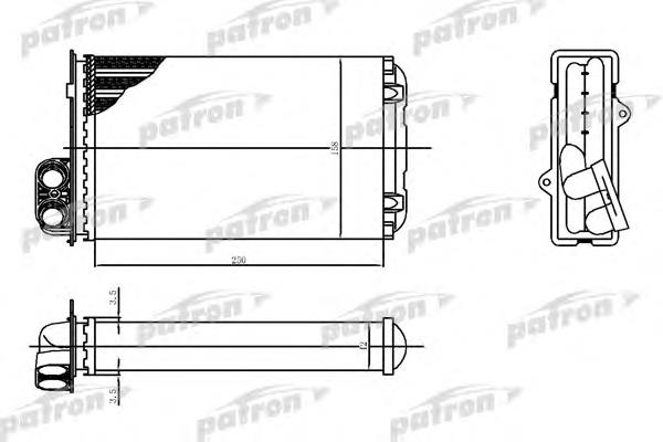 PRS2064 Patron radiador de forno (de aquecedor)