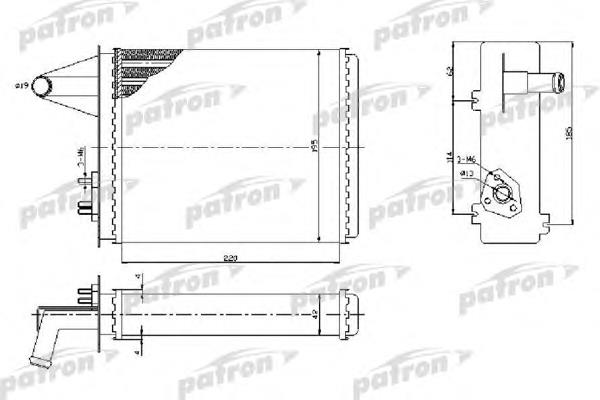 PRS2093 Patron radiador de forno (de aquecedor)